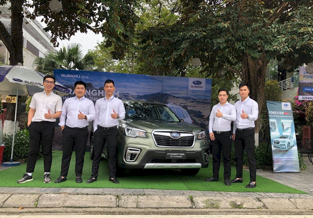 Subaru Hà Nội: Trưng bày và lái thử xe Subaru tại TP Lào Cai
