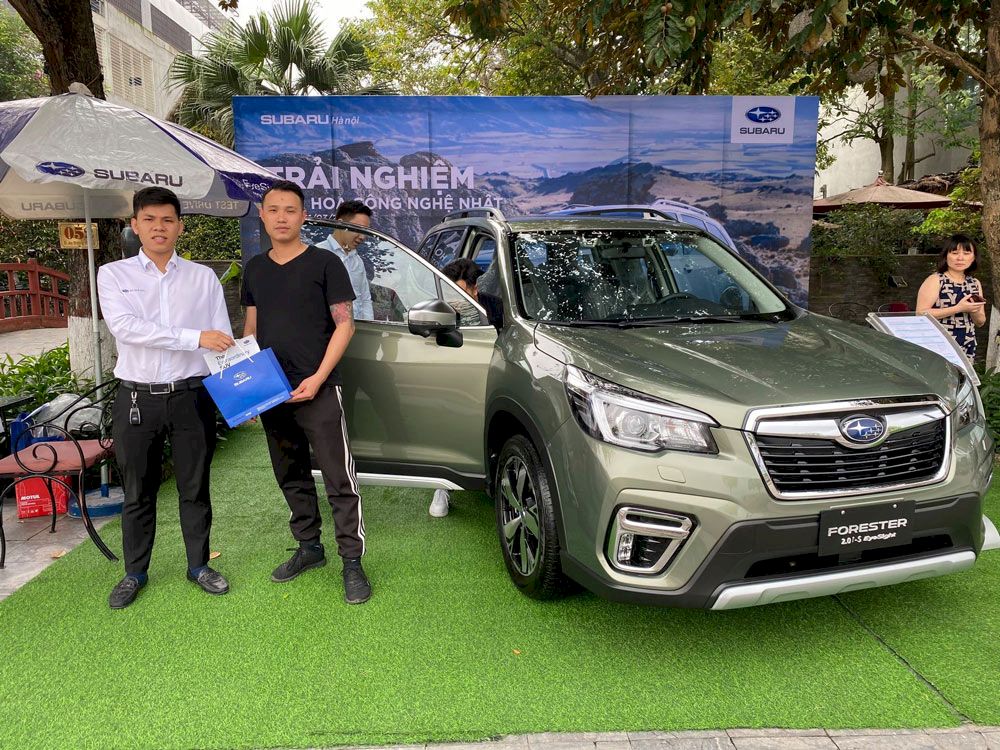 Subaru Hà Nội: Trưng bày và lái thử xe Subaru tại TP Lào Cai