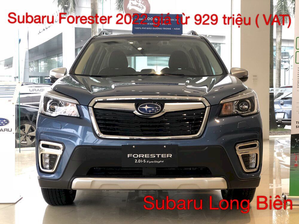 Subaru Forester 2022 không có đối thủ ở mức giá 929 triệu