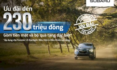 Bảng giá xe Subaru mới nhất tháng 09.2022| Subaru Long Biên