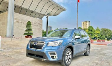 Cơ hội mua xe Subaru Forester i-L 2022 mầu xanh Horizon chỉ từ 869 triệu ( VAT )