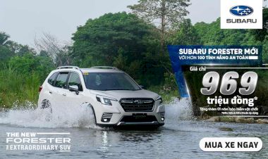Bảng giá xe Subaru và chương trình khuyến mãi tháng 03.2023| Subaru Long Biên
