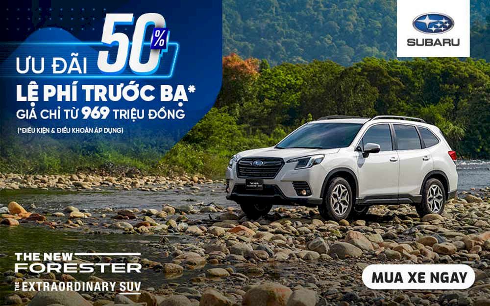 Cập nhập giá xe Subaru và Chương trình khuyến mãi mới nhất tháng 04/2023