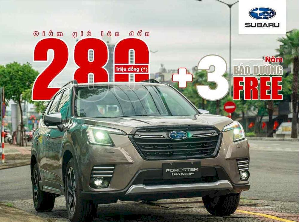 Giá xe Subaru và chương trình khuyến mãi mới nhất tháng 10/2025