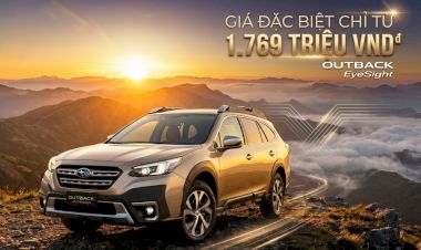 Giá Xe Subaru Outback Tháng 6/2026 Mới Nhất: Ưu Đãi Và Giá Lăn Bánh Cập Nhật