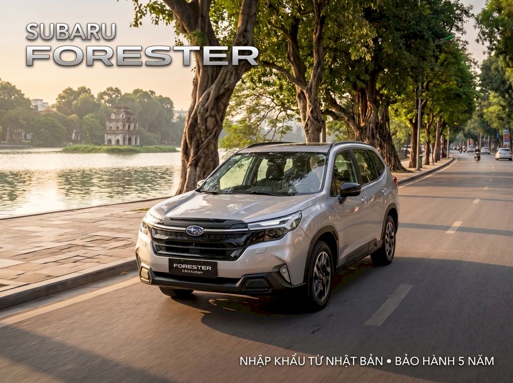Giá xe Subaru tháng 7/2026: Forester, Crosstrek, WRX, BRZ, Outback cập nhật mới nhất