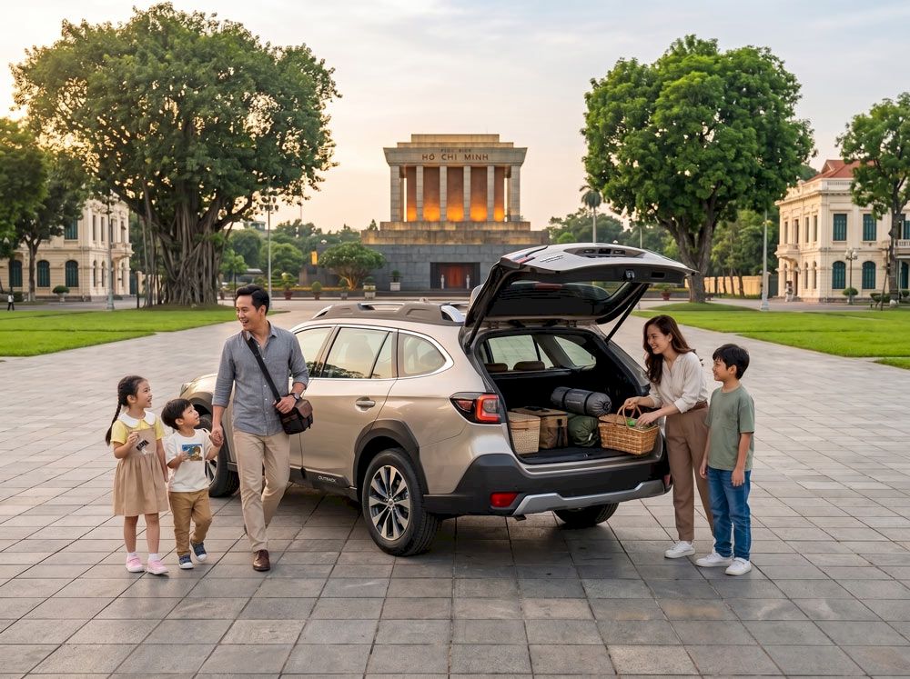 Subaru Outback 2026 : Giá xe từ 1,769 triệu (VAT) an toàn, tiện nghi và đẳng cấp